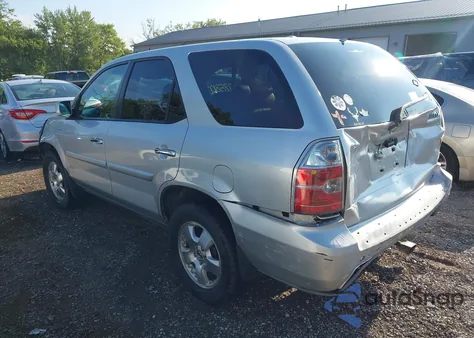 2005 Acura Mdx z USA, uszkodzony, nr VIN 2HNYD18235H536284